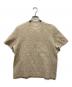 masu（エムエーエスユー）の古着「OPTICAL T-SHIRTS / オプティカル Tシャツ」｜ベージュ