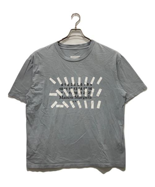 Maison Margiela（メゾンマルジェラ）Maison Margiela (メゾンマルジェラ) Tapeprint Over T-shirt グレー サイズ:50の古着・服飾アイテム