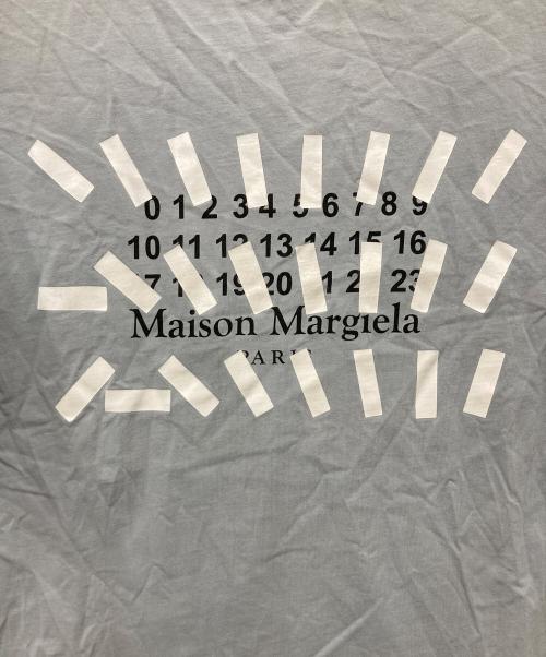 Maison Margiela（メゾンマルジェラ）Maison Margiela (メゾンマルジェラ) Tapeprint Over T-shirt グレー サイズ:50の古着・服飾アイテム