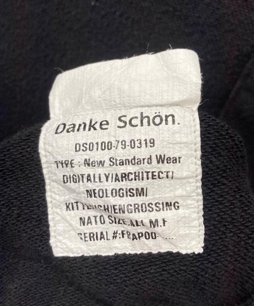 DANKE SCHON（ダンケ シェーン）Danke schon (ダンケ シェーン) スウェット ブラック サイズ:Lの古着・服飾アイテム