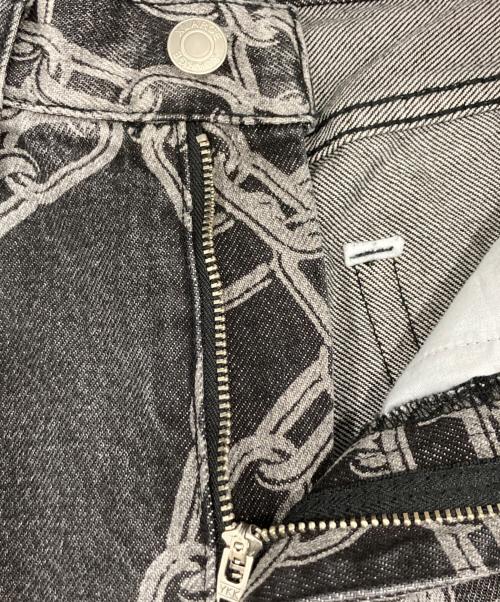 X-LARGE（エクストララージ）X-LARGE (エクストララージ) CHAIN DENIM PANT ブラック サイズ:W30の古着・服飾アイテム