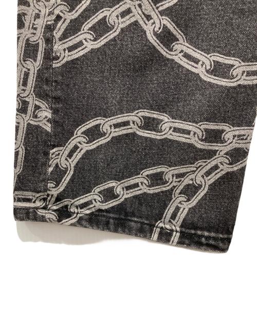X-LARGE（エクストララージ）X-LARGE (エクストララージ) CHAIN DENIM PANT ブラック サイズ:W30の古着・服飾アイテム