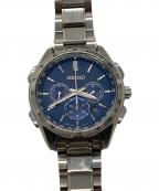 SEIKOセイコー）の古着「クロノグラフ」｜ブルー