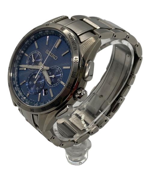 SEIKO（セイコー）SEIKO (セイコー) クロノグラフ ブルー サイズ:下記参照の古着・服飾アイテム