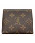 LOUIS VUITTON (ルイ ヴィトン) カードケース ブラウン：7000円
