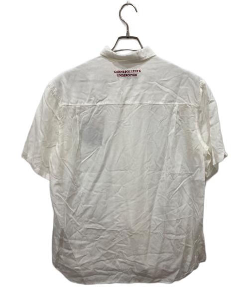 UNDERCOVER（アンダーカバー）UNDERCOVER (アンダーカバー) CARNE BOLLENTE (カルネボレンテ) 半袖シャツ ホワイト サイズ:3の古着・服飾アイテム