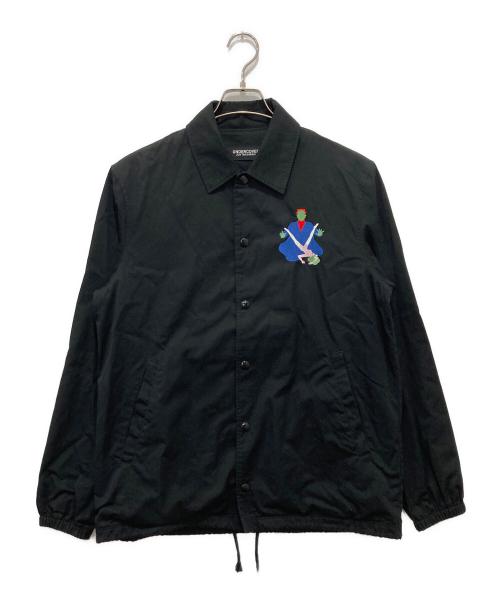 UNDERCOVER（アンダーカバー）UNDERCOVER (アンダーカバー) CARNE BOLLENTE (カルネボレンテ) FRANKENNSTEIN　コーチジャケット　18AW ブラック サイズ:2の古着・服飾アイテム