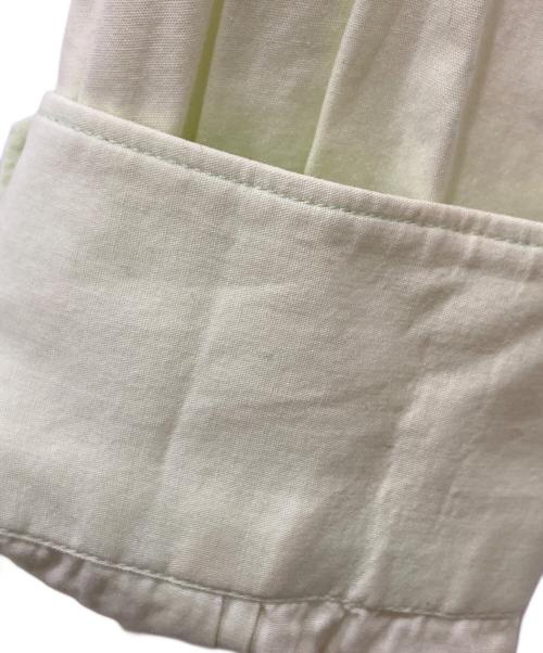 COMME des GARCONS SHIRT（コムデギャルソンシャツ）COMME des GARCONS SHIRT (コムデギャルソンシャツ) 襟プリント長袖シャツ ライトグリーン サイズ:Sの古着・服飾アイテム