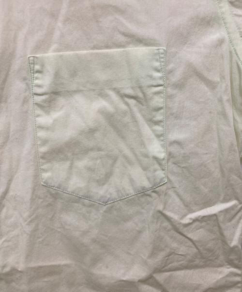 COMME des GARCONS SHIRT（コムデギャルソンシャツ）COMME des GARCONS SHIRT (コムデギャルソンシャツ) 襟プリント長袖シャツ ライトグリーン サイズ:Sの古着・服飾アイテム