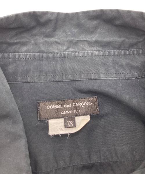 COMME des GARCONS HOMME PLUS（コムデギャルソンオムプリュス）COMME des GARCONS HOMME PLUS (コムデギャルソンオムプリュス) 刺繍長袖シャツ ブラック サイズ:XSの古着・服飾アイテム
