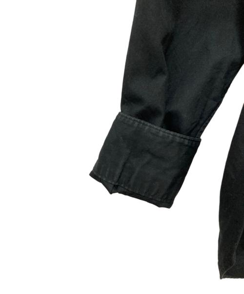 COMME des GARCONS HOMME PLUS（コムデギャルソンオムプリュス）COMME des GARCONS HOMME PLUS (コムデギャルソンオムプリュス) 刺繍長袖シャツ ブラック サイズ:XSの古着・服飾アイテム
