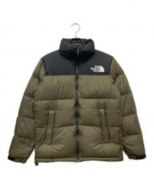THE NORTH FACE（ザ ノース フェイス）の古着「ダウンジャケット」｜ブラック×カーキ