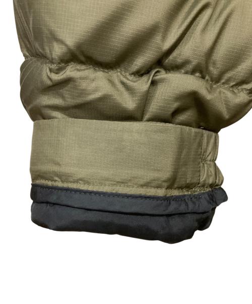 THE NORTH FACE（ザ ノース フェイス）THE NORTH FACE (ザ ノース フェイス) ダウンジャケット ブラック×カーキ サイズ:Mの古着・服飾アイテム