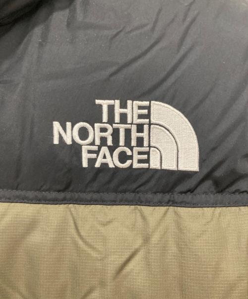 THE NORTH FACE（ザ ノース フェイス）THE NORTH FACE (ザ ノース フェイス) ダウンジャケット ブラック×カーキ サイズ:Mの古着・服飾アイテム