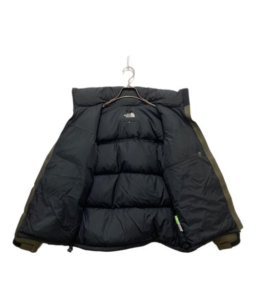 THE NORTH FACE（ザ ノース フェイス）THE NORTH FACE (ザ ノース フェイス) ダウンジャケット ブラック×カーキ サイズ:Mの古着・服飾アイテム
