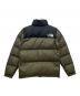 THE NORTH FACE (ザ ノース フェイス) ダウンジャケット ブラック×カーキ サイズ:M：18000円