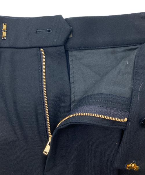 Noble（ノーブル）Noble (ノーブル) TRツイル裏起毛スラックスパンツ2 ネイビー サイズ:38の古着・服飾アイテム