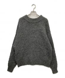 SLOBE IENA（スローブ イエナ）の古着「アルパカ混BIG プルオーバー」｜グレー