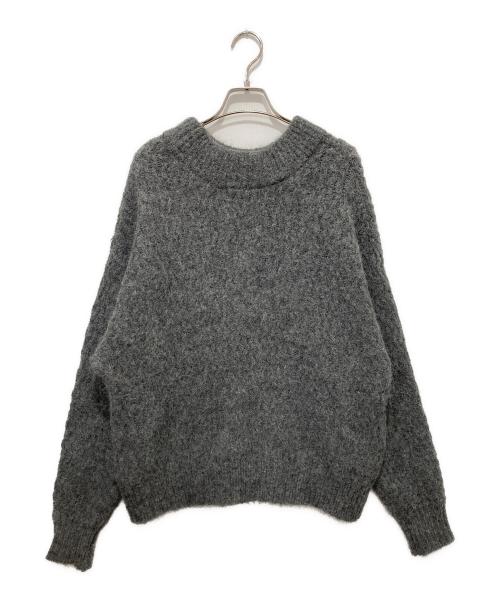 SLOBE IENA（スローブ イエナ）SLOBE IENA (スローブ イエナ) アルパカ混BIG プルオーバー グレー サイズ:FREEの古着・服飾アイテム