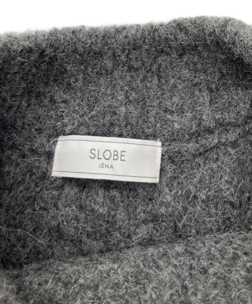 SLOBE IENA（スローブ イエナ）SLOBE IENA (スローブ イエナ) アルパカ混BIG プルオーバー グレー サイズ:FREEの古着・服飾アイテム