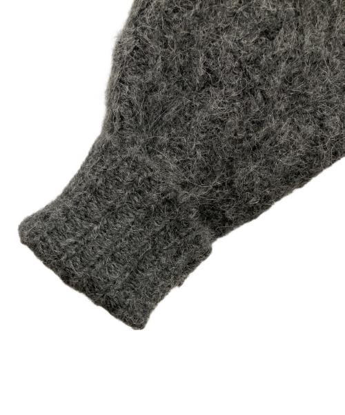 SLOBE IENA（スローブ イエナ）SLOBE IENA (スローブ イエナ) アルパカ混BIG プルオーバー グレー サイズ:FREEの古着・服飾アイテム