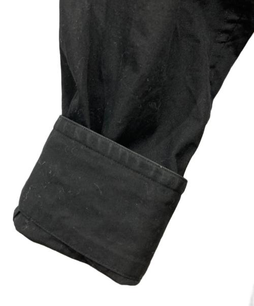 GROUND Y（グラウンドワイ）GROUND Y (グラウンドワイ) Diagonal Switching Shirt ブラック サイズ:3の古着・服飾アイテム