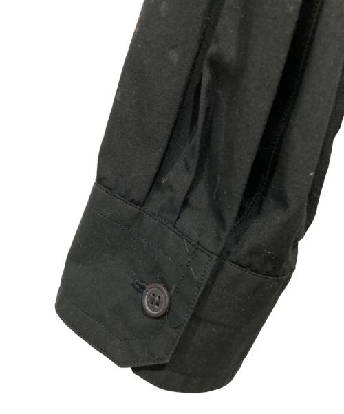 GROUND Y（グラウンドワイ）GROUND Y (グラウンドワイ) Diagonal Switching Shirt ブラック サイズ:3の古着・服飾アイテム