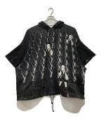 GROUND Yグラウンドワイ）の古着「tamimoon ビッグフーディ」｜ブラック