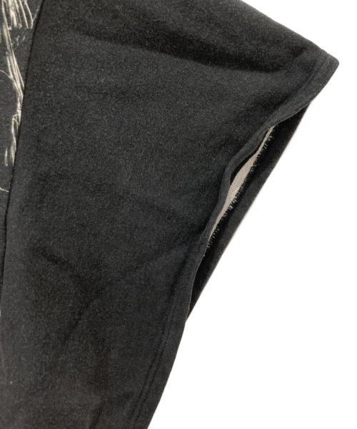 GROUND Y（グラウンドワイ）GROUND Y (グラウンドワイ) tamimoon ビッグフーディ ブラック サイズ:3の古着・服飾アイテム