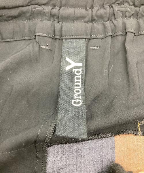 GROUND Y（グラウンドワイ）GROUND Y (グラウンドワイ) REI AYANAMI Wrap Pants ブラック サイズ:3の古着・服飾アイテム
