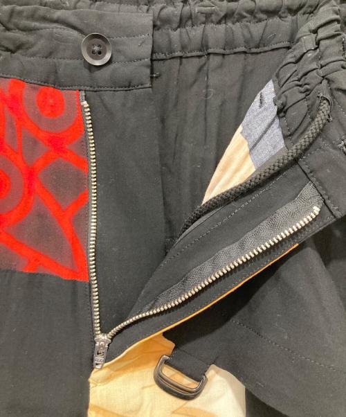 GROUND Y（グラウンドワイ）GROUND Y (グラウンドワイ) REI AYANAMI Wrap Pants ブラック サイズ:3の古着・服飾アイテム