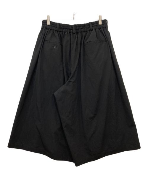 s'yte（サイト）s'yte (サイト) Rayon Gabardine Stretch Culotte Pants ブラック サイズ:3の古着・服飾アイテム