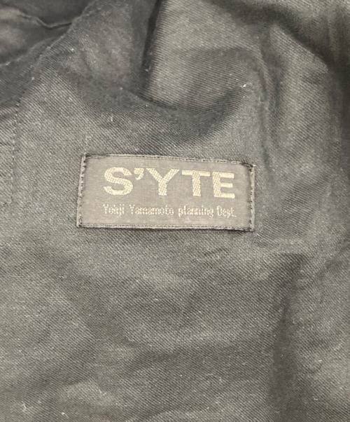 s'yte（サイト）s'yte (サイト) Rayon Gabardine Stretch Culotte Pants ブラック サイズ:3の古着・服飾アイテム