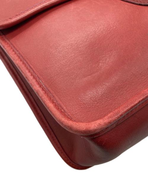 COACH（コーチ）COACH (コーチ) 2WAYターンロックショルダーバッグ レッド サイズ:下記参照の古着・服飾アイテム