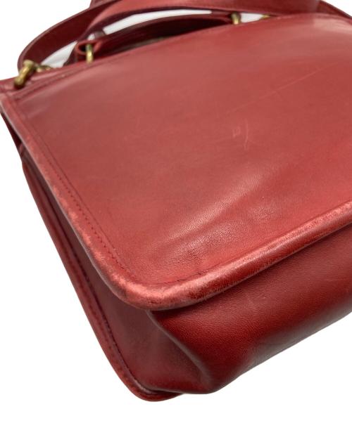COACH（コーチ）COACH (コーチ) 2WAYターンロックショルダーバッグ レッド サイズ:下記参照の古着・服飾アイテム