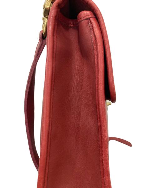 COACH（コーチ）COACH (コーチ) 2WAYターンロックショルダーバッグ レッド サイズ:下記参照の古着・服飾アイテム