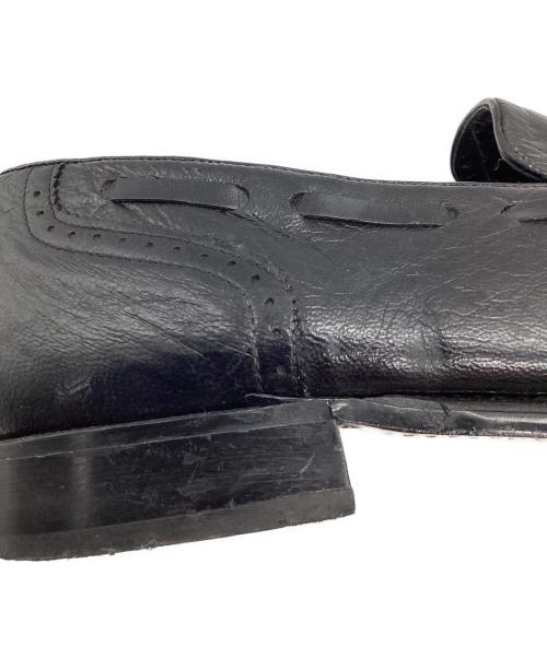 Weyenberg MASSAGIC（ウェインバーグ）WEYENBERG MASSAGIC (ウェインバーグ) ウイングチップタッセルローファー ブラック サイズ:11(29cm)の古着・服飾アイテム