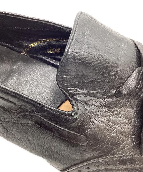 Weyenberg MASSAGIC（ウェインバーグ）WEYENBERG MASSAGIC (ウェインバーグ) ウイングチップタッセルローファー ブラック サイズ:11(29cm)の古着・服飾アイテム