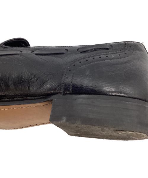 Weyenberg MASSAGIC（ウェインバーグ）WEYENBERG MASSAGIC (ウェインバーグ) ウイングチップタッセルローファー ブラック サイズ:11(29cm)の古着・服飾アイテム