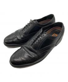 Florsheim（フローシャイム）の古着「ウィングチップシューズ」｜ブラック