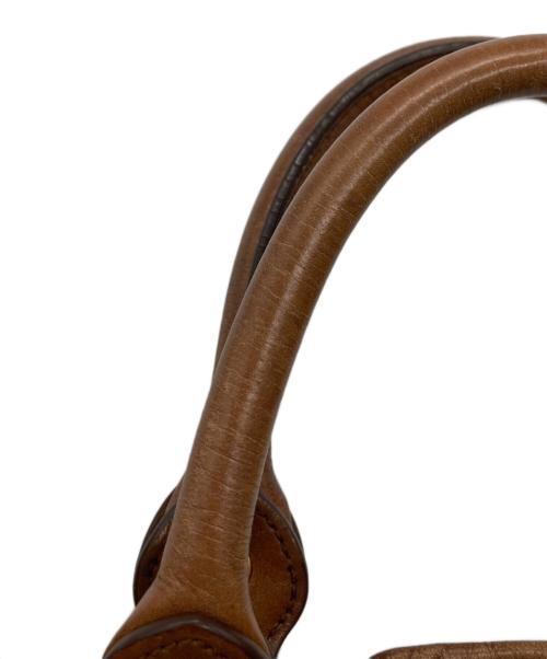 MIU MIU（ミュウミュウ）MIU MIU (ミュウミュウ) ヴィッテロ・リュクス2WAYレザーバッグ ブラウン サイズ:下記参照の古着・服飾アイテム