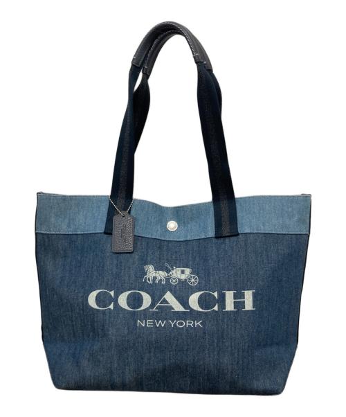 COACH（コーチ）COACH (コーチ) トートバッグ インディゴ サイズ:下記参照の古着・服飾アイテム