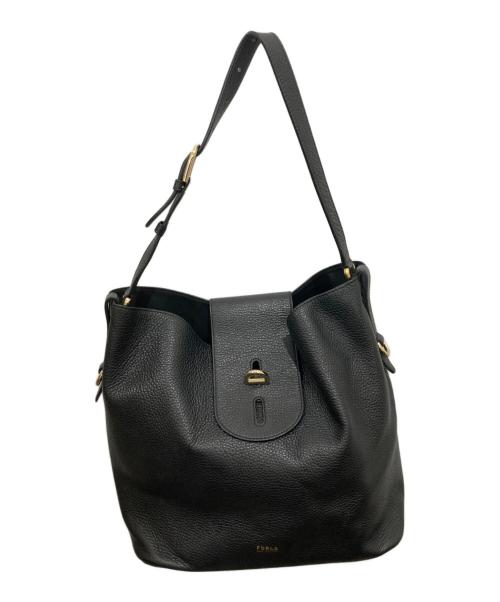 FURLA（フルラ）FURLA (フルラ) NET M HOBO ブラック サイズ:下記参照の古着・服飾アイテム