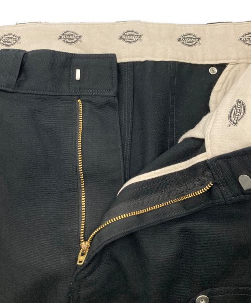 Dickies（ディッキーズ）Dickies (ディッキーズ) CONZ (コンズ) DOUBLE KNEE CURVED LEG PANTS ブラック サイズ:2の古着・服飾アイテム