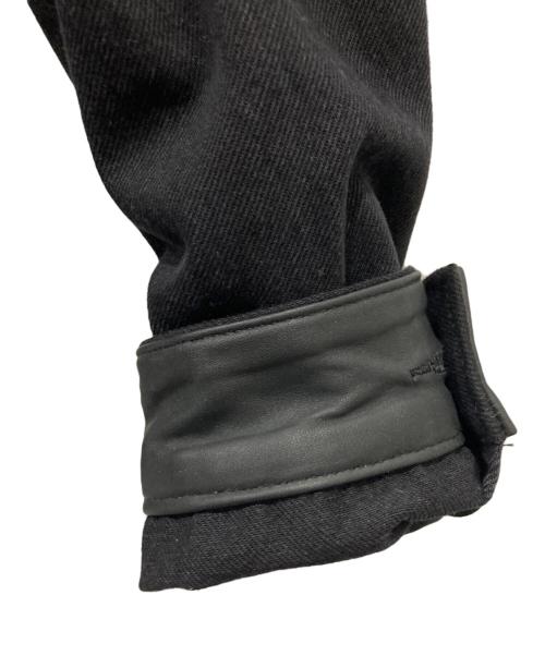 LEVI'S（リーバイス）LEVI'S (リーバイス) EDIFICE (エディフィス) レザー切替2nd Typeトラッカージャケット ブラック サイズ:Sの古着・服飾アイテム