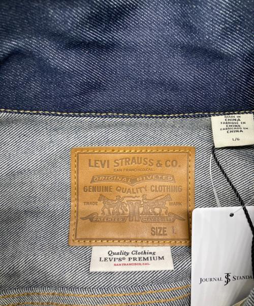 LEVI'S（リーバイス）LEVI'S (リーバイス) JOURNAL STANDARD (ジャーナルスタンダード) 別注TYPE1 TRUCKER JACKET インディゴ サイズ:L 未使用品の古着・服飾アイテム