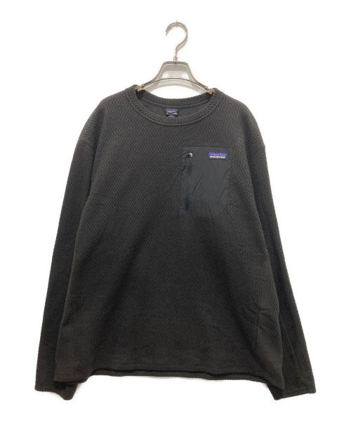 Patagonia（パタゴニア）Patagonia (パタゴニア) R1 エア・クルー ブラック サイズ:XXLの古着・服飾アイテム