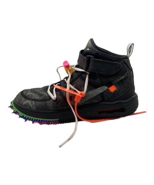 NIKE（ナイキ）NIKE (ナイキ) OFFWHITE (オフホワイト) Air Force 1 Mid ブラック サイズ:27cmの古着・服飾アイテム