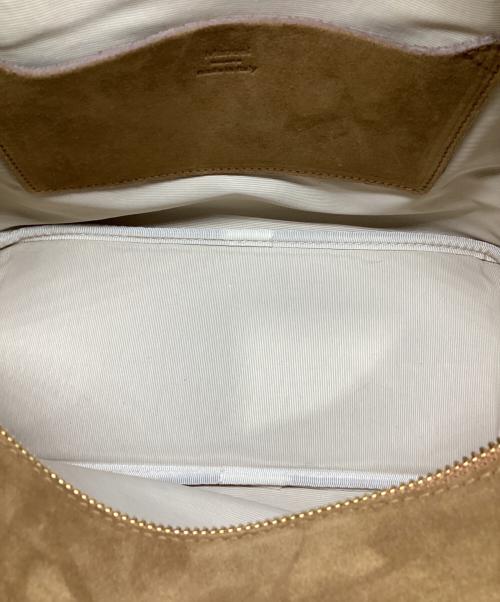 Manuel MILANO（マニュエルミラノ）Manuel MILANO (マニュエルミラノ) スエードボストンバッグ キャメル サイズ:下記参照の古着・服飾アイテム