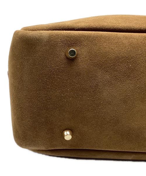 Manuel MILANO（マニュエルミラノ）Manuel MILANO (マニュエルミラノ) スエードボストンバッグ キャメル サイズ:下記参照の古着・服飾アイテム